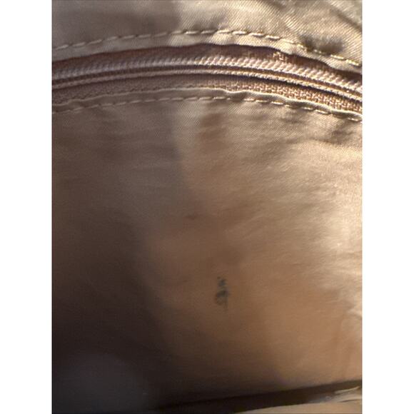 Fossil Genuine Leather Crossbody Bag Small Brown 7x8 Zip Pocket Adjustable Strap - Picture 9 of 11